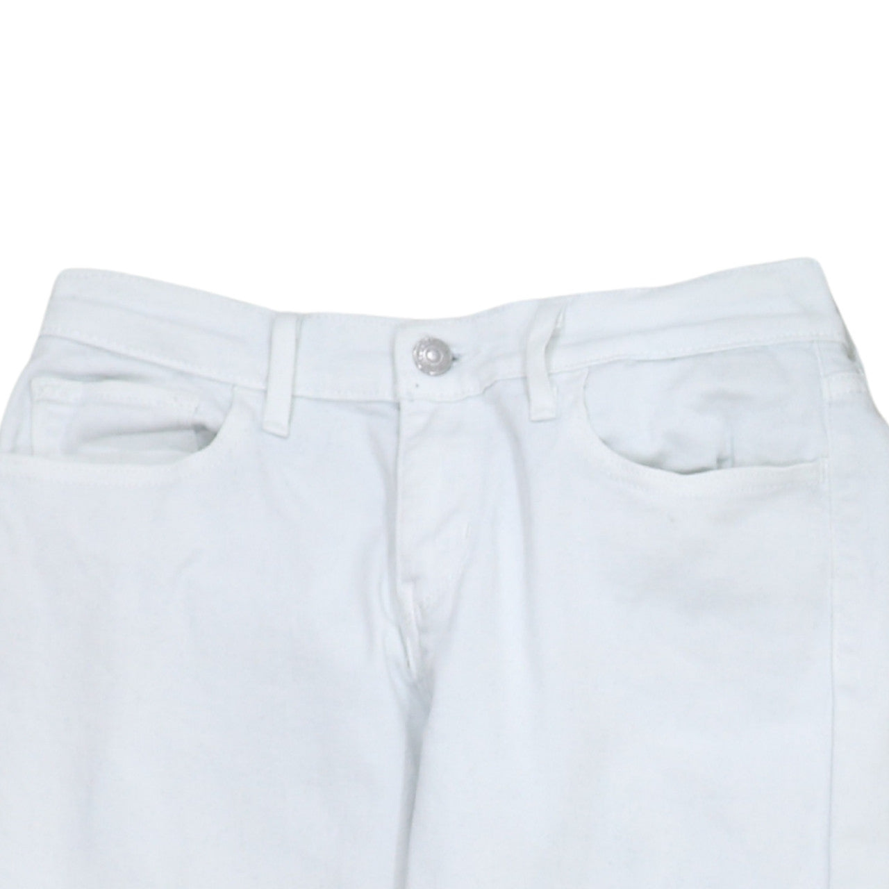 Levi's Womens White 710 Super Skinny Stretch Jeans Size 28