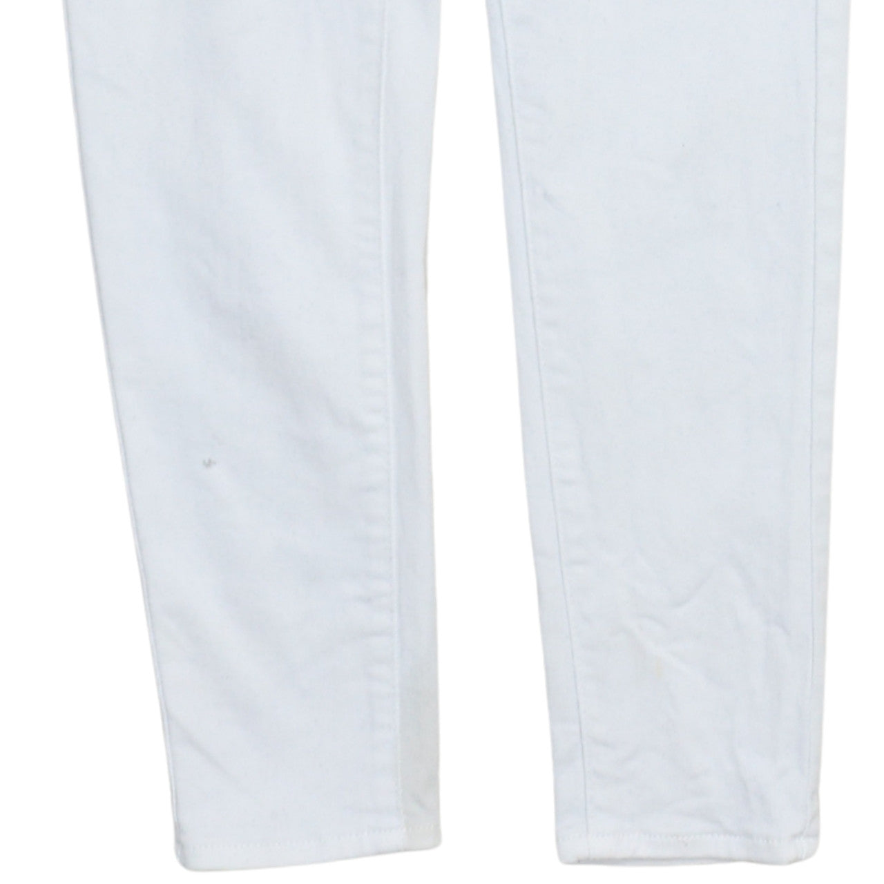 Levi's Womens White 710 Super Skinny Stretch Jeans Size 28