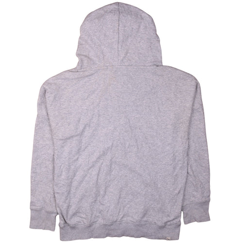 Puma Womens Grey Hoodie Size 14 Pullover Lightweight Cotton Blend