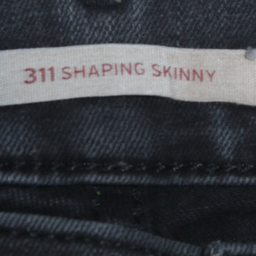 Levi's Women's Black 311 Shaping Skinny Jeans Size 12