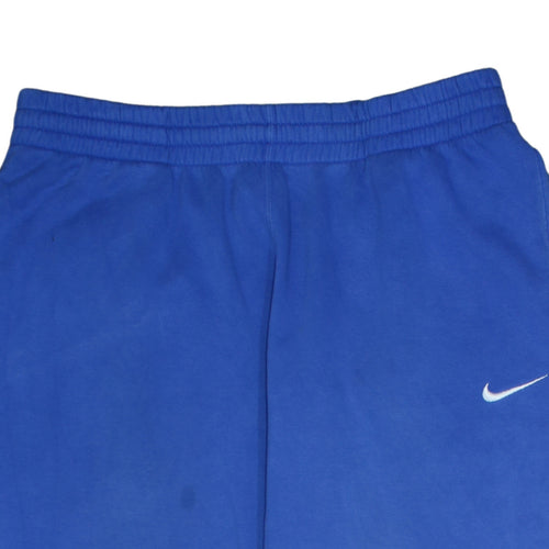 Nike Men's Blue Fleece Sweatpants Regular Fit L