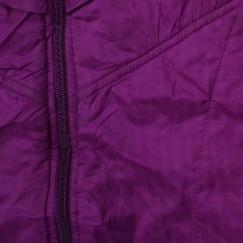 Columbia Women Purple Insulated Omni-Heat Puffer Jacket Size L