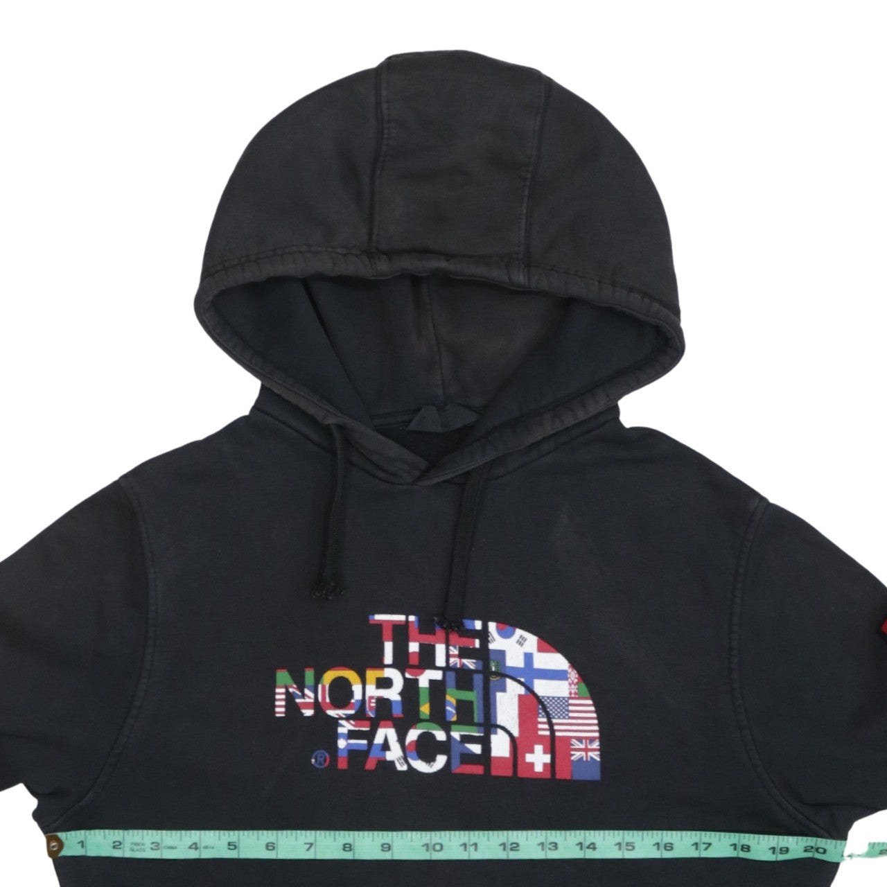 The North Face Men's Black Pullover Hoodie Size M Graphic Logo