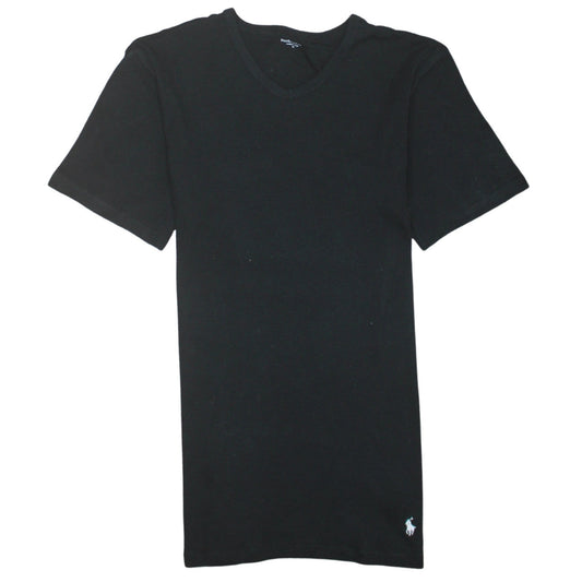 Polo Ralph Lauren Men's Black XL Classic Cotton V-Neck T-Shirt
