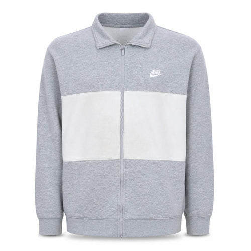 Nike Mens Grey Full Zip Sports Sweatshirt 2XL Regular Fit