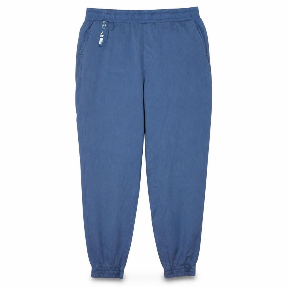 Front view of Puma Men Blue XL Jogger Trousers Regular Fit Casual Pants