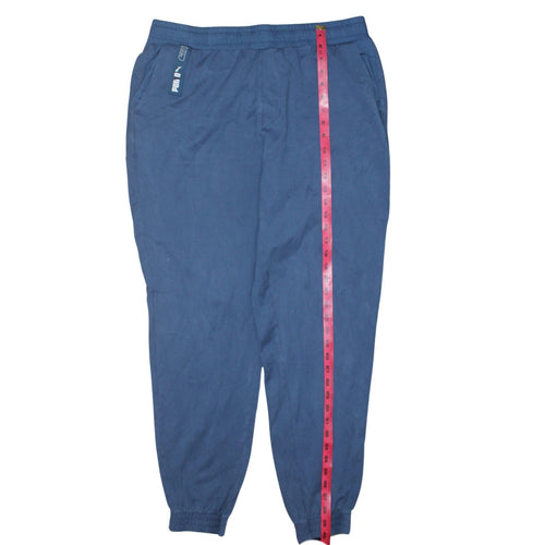 Puma Men Blue XL Jogger Trousers Regular Fit Casual Pants