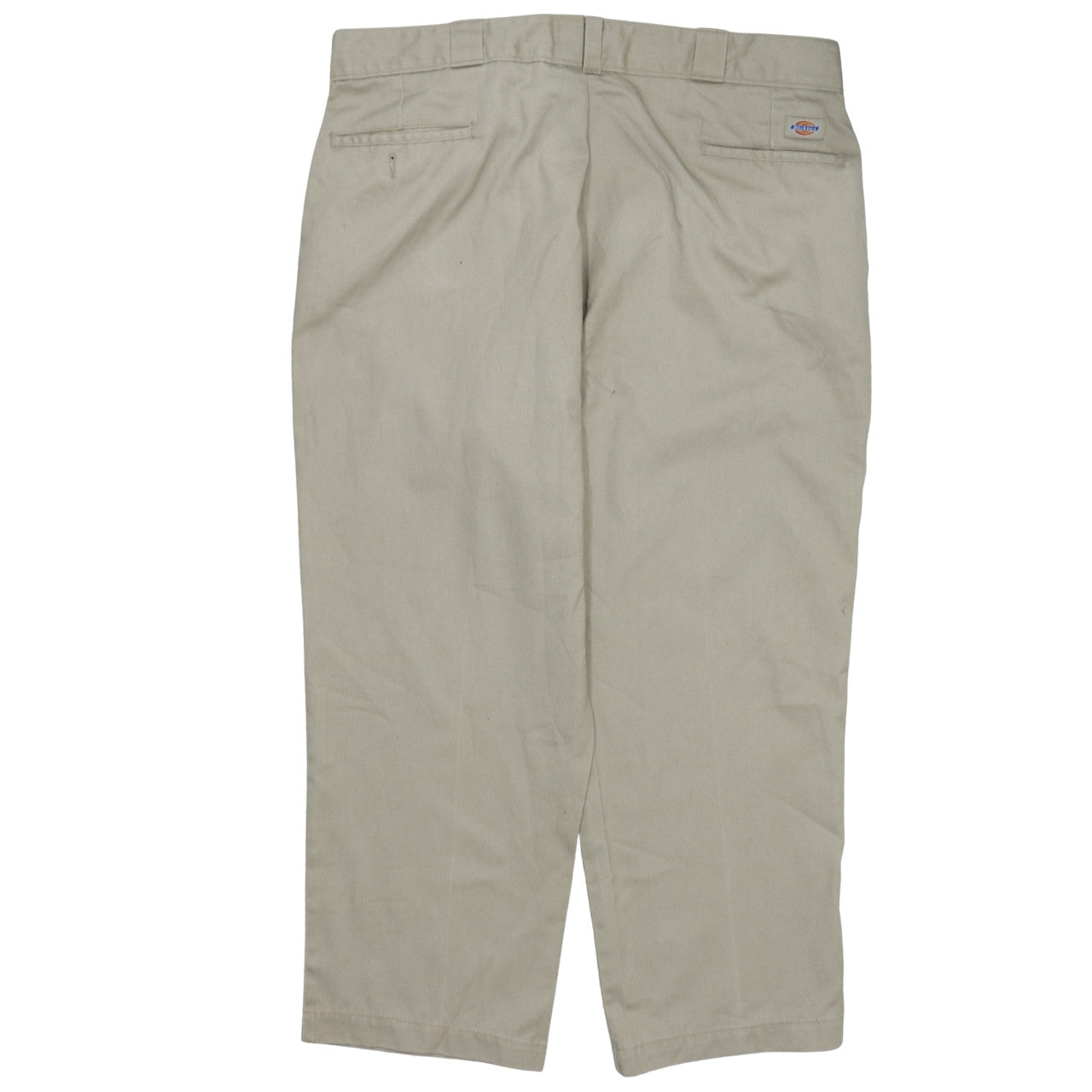 Dickies Men's Beige Chino Work Trousers Size 42x30 Regular Fit