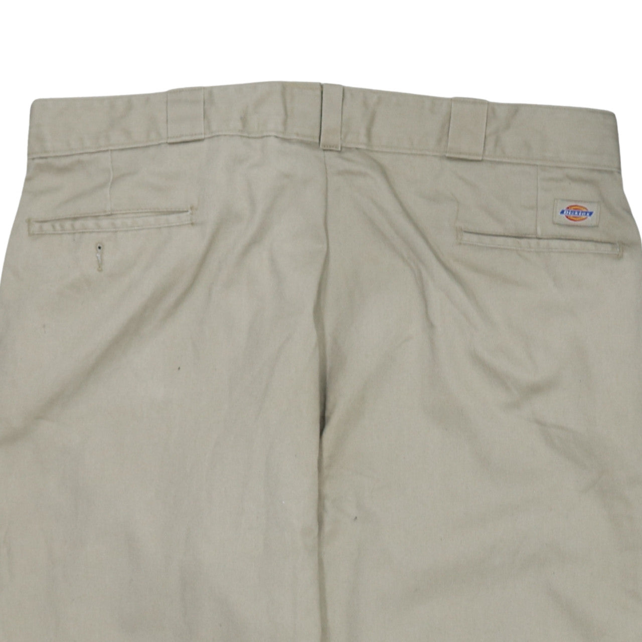 Dickies Men's Beige Chino Work Trousers Size 42x30 Regular Fit