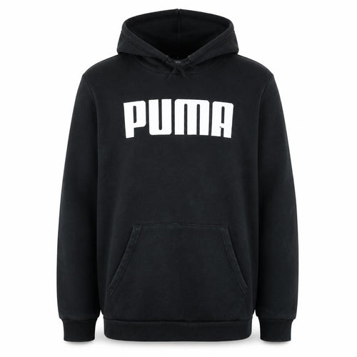 Puma Men's Black Pullover Hoodie L Fleece Sportswear