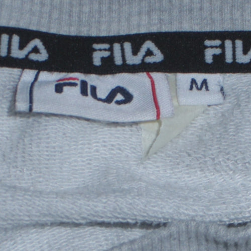Fila Men’s Grey Logo Tape Crew Neck Sweatshirt M