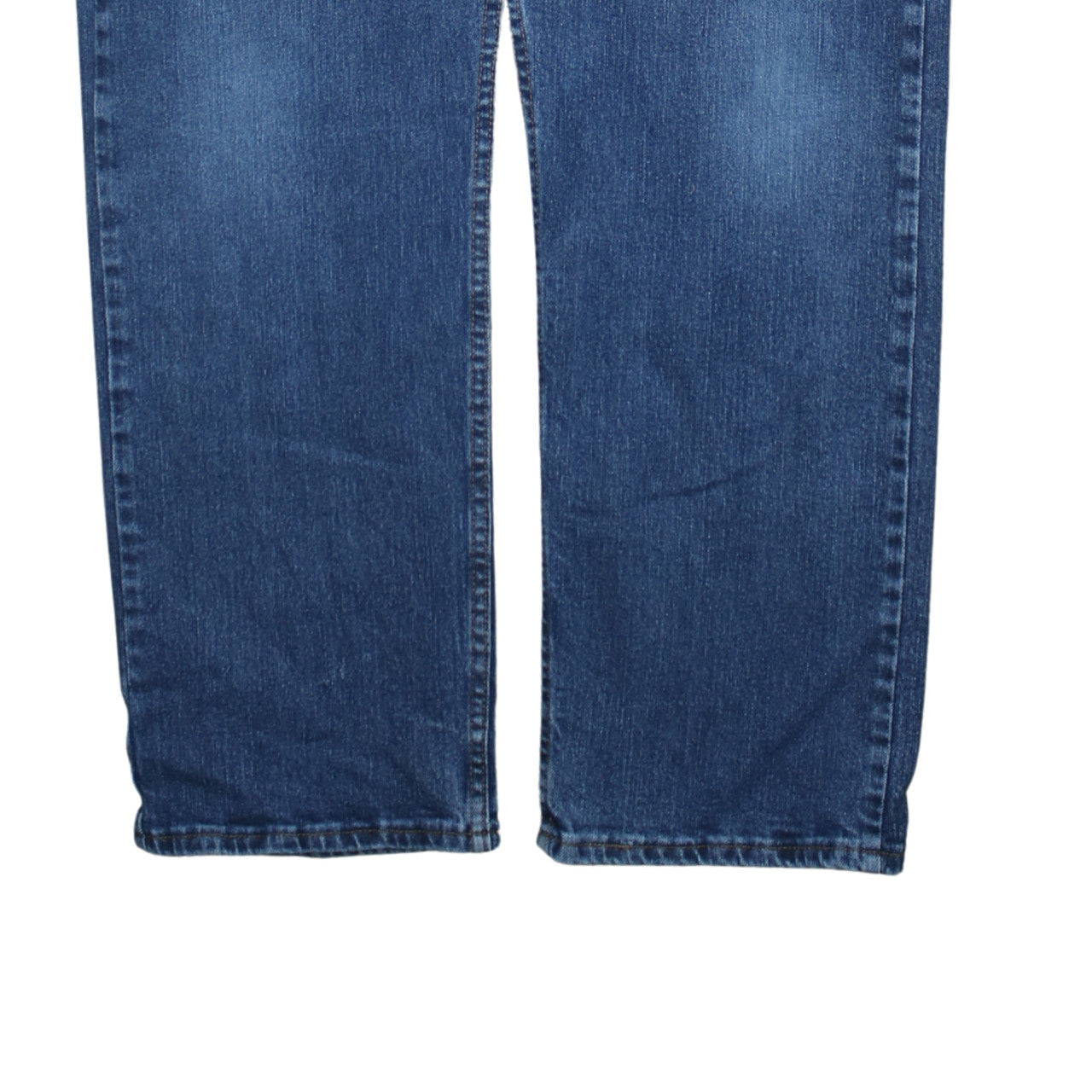 Wrangler Men's Blue Straight Regular Fit Denim Jeans 36W 30L