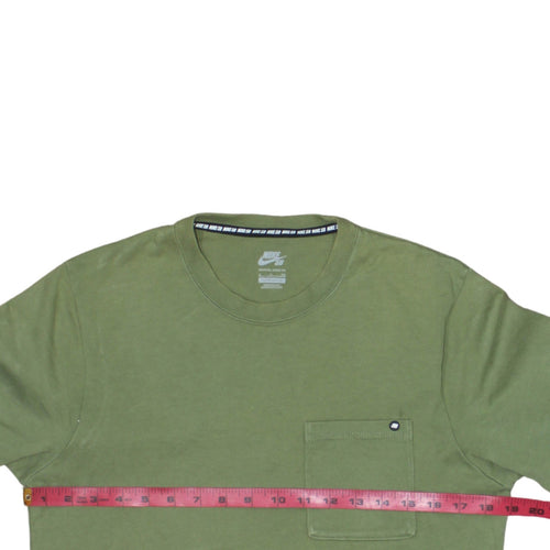 Nike SB Men's Green Cotton Crew Neck Sweatshirt Size S