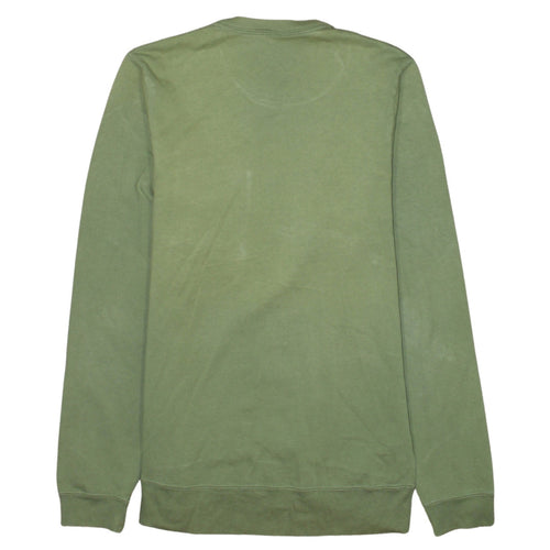 Nike SB Men's Green Cotton Crew Neck Sweatshirt Size S