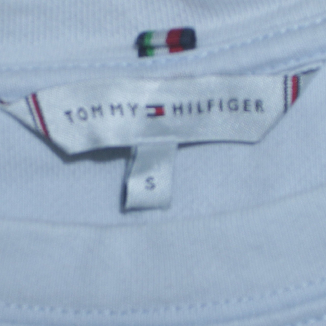 Tommy Hilfiger Men's Blue Small Pullover Sweatshirt Cotton