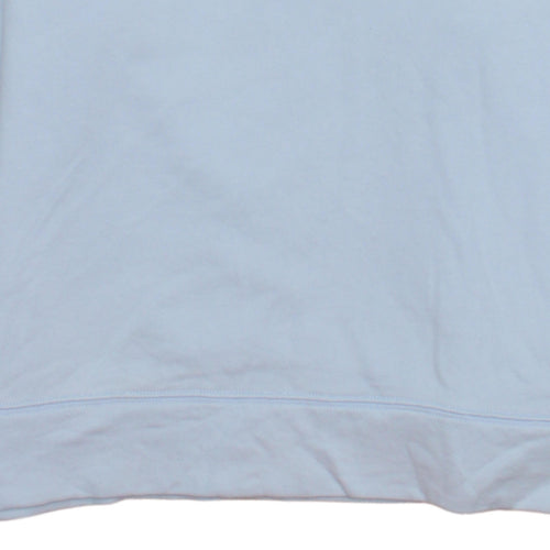 Tommy Hilfiger Men's Blue Small Pullover Sweatshirt Cotton