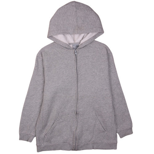Champion Men's Grey Full Zip Hoodie Size L Hooded Sweatshirt