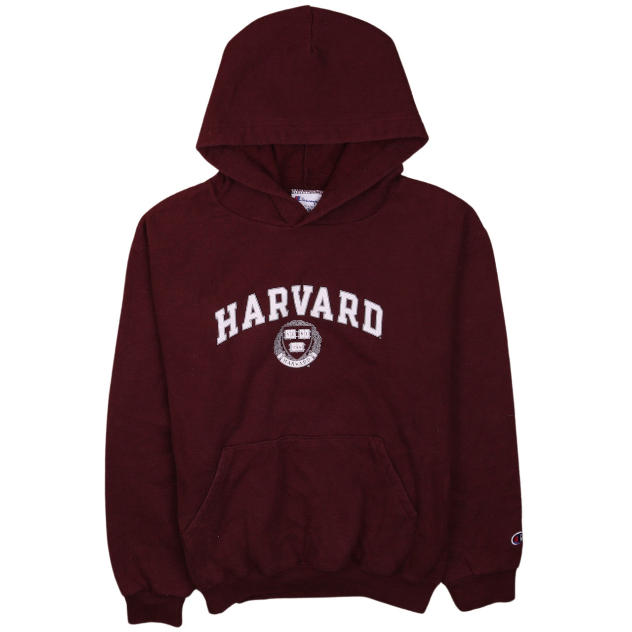 Champion Boys Burgundy Harvard Pullover Hoodie Size 10-12 YL