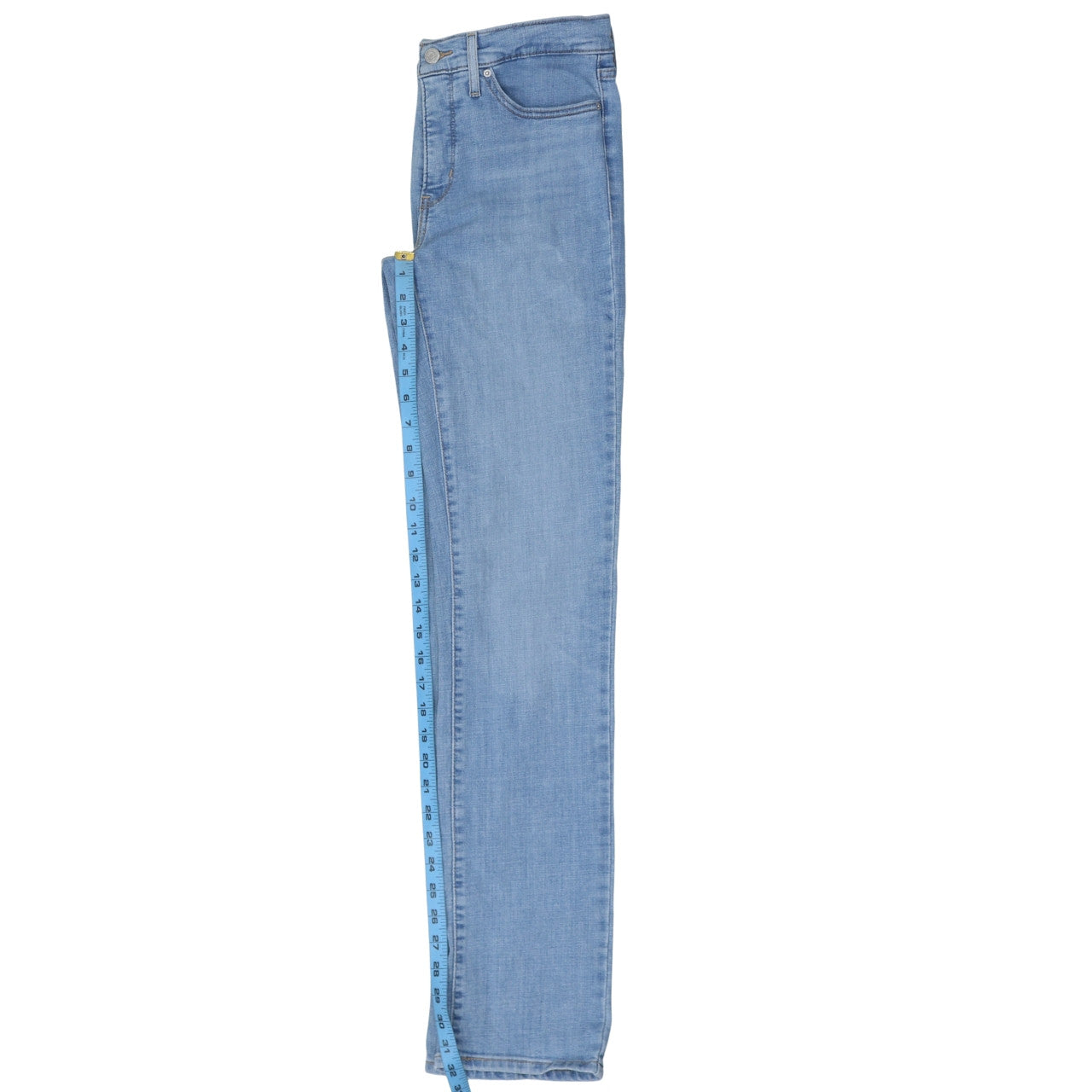 Levi's Women's Blue 314 Shaping Straight Jeans Size 12 Regular