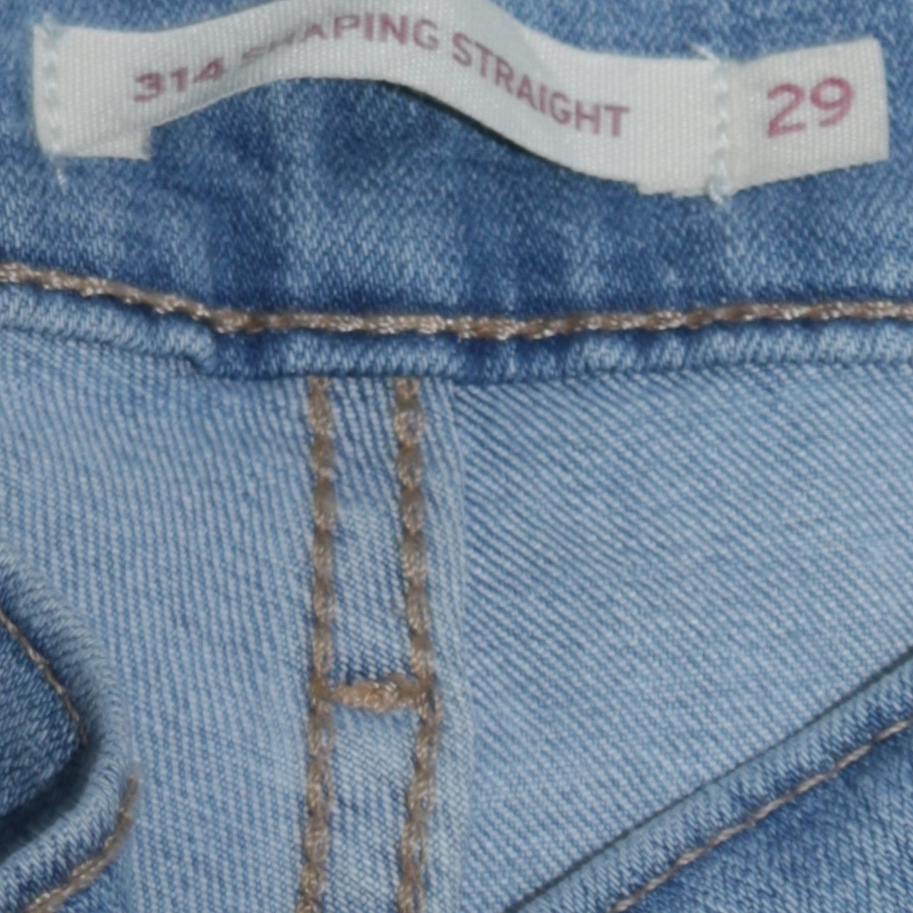 Levi's Women's Blue 314 Shaping Straight Jeans Size 12 Regular