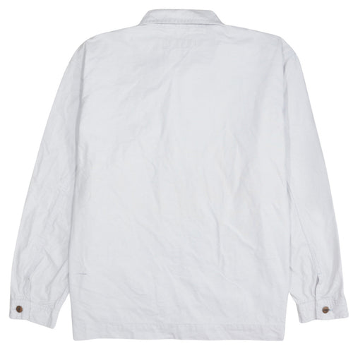 Wrangler Men White 2XL Cotton Full Zip Basic Jacket