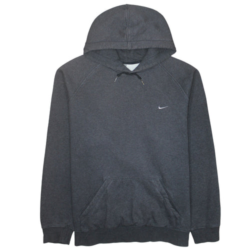 Nike Men's Grey 2XL Pullover Fleece Hoodie Sweatshirt