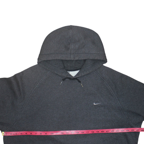 Nike Men's Grey 2XL Pullover Fleece Hoodie Sweatshirt