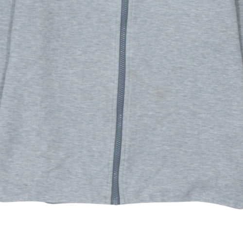 Nike Men’s Grey Full Zip Hoodie Size S Regular Fit