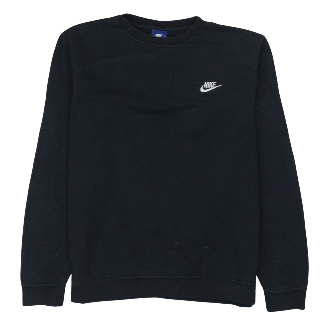 Nike Men's Black Pullover Crew Neck Sweatshirt M Regular Fit