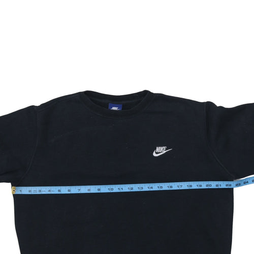 Nike Men's Black Pullover Crew Neck Sweatshirt M Regular Fit