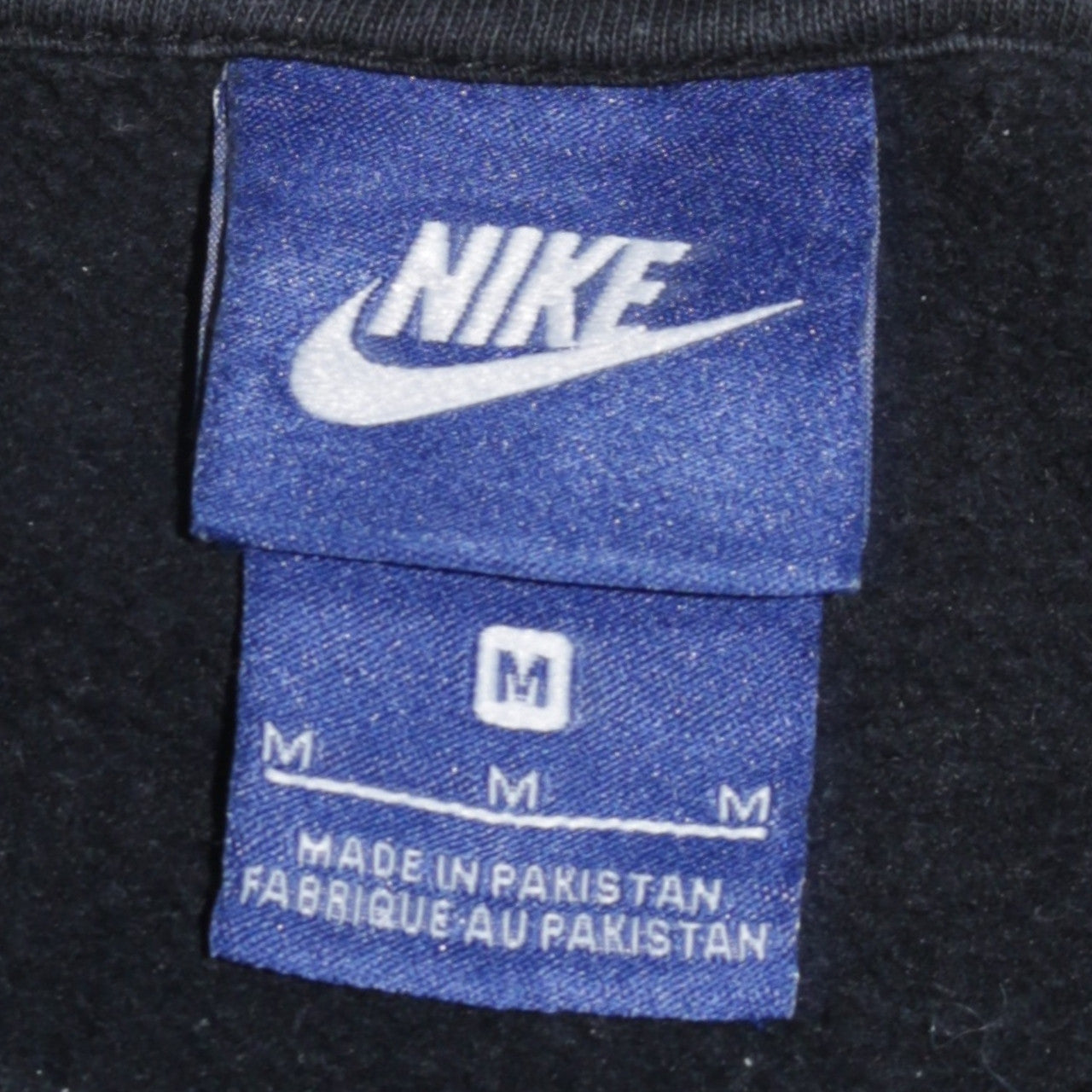 Nike Men's Black Pullover Crew Neck Sweatshirt M Regular Fit