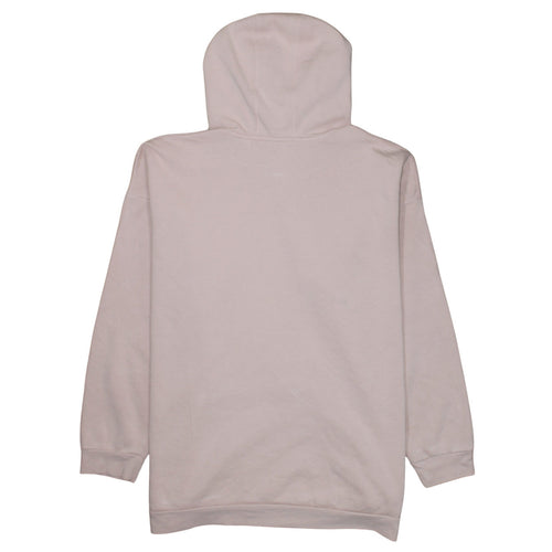 Adidas Women's Beige Pullover Hoodie Size 12/14 Cotton Blend Casual