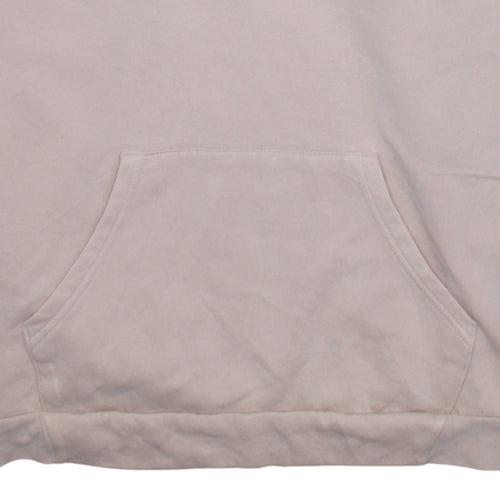 Adidas Women's Beige Pullover Hoodie Size 12/14 Cotton Blend Casual