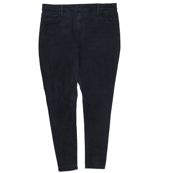 Levi's Women's Black 720 High Rise Super Skinny Jeans Size 16 Plus