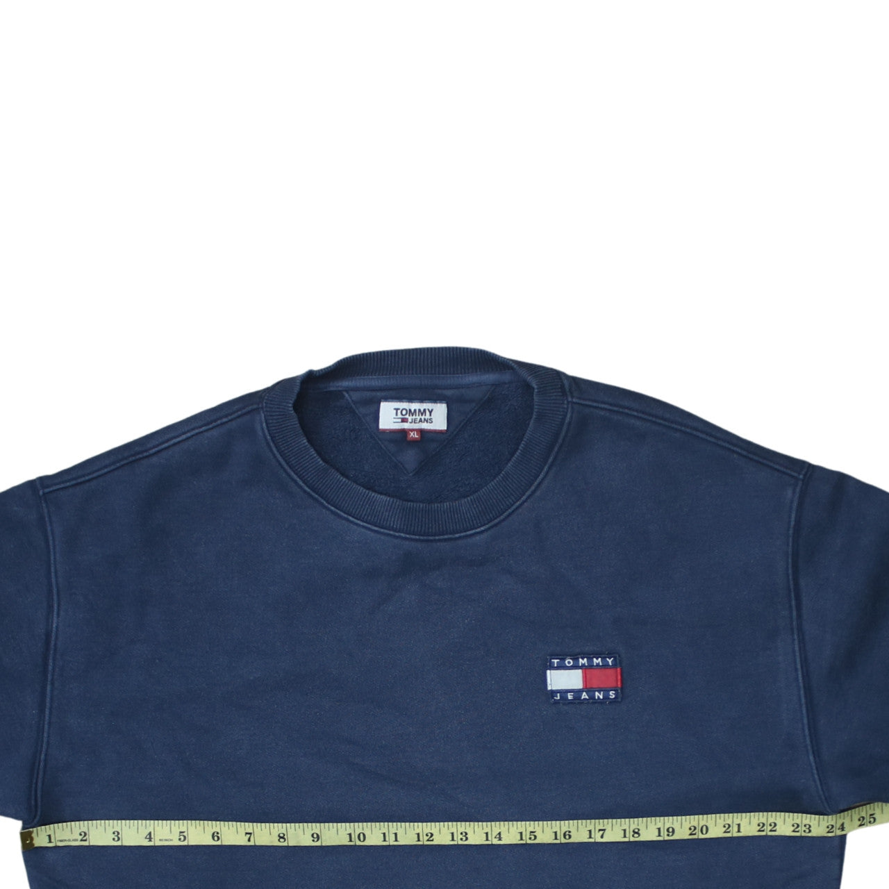 Tommy Jeans Men's Blue XL Pullover Crew Neck Sweatshirt