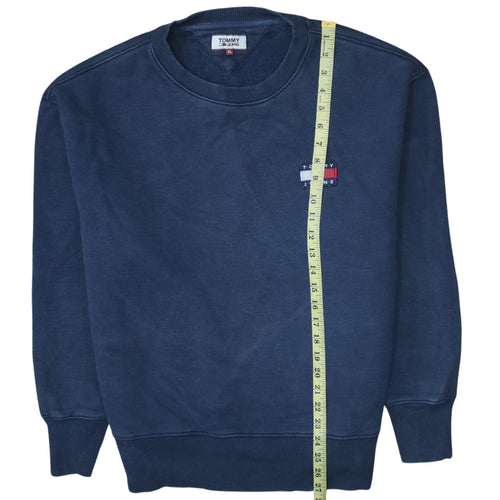 Tommy Jeans Men's Blue XL Pullover Crew Neck Sweatshirt