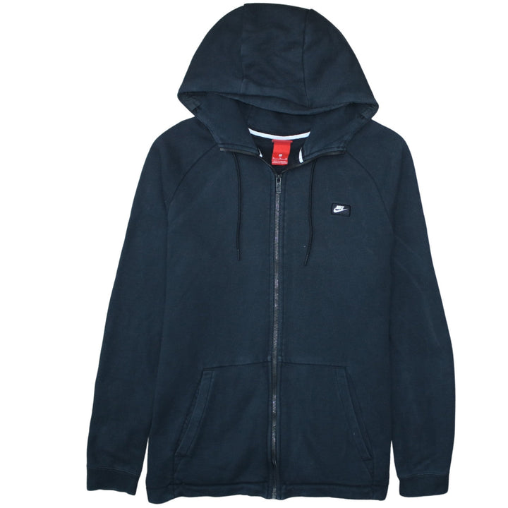 Nike Men's Black Full Zip Hoodie XL Fleece Sweatshirt