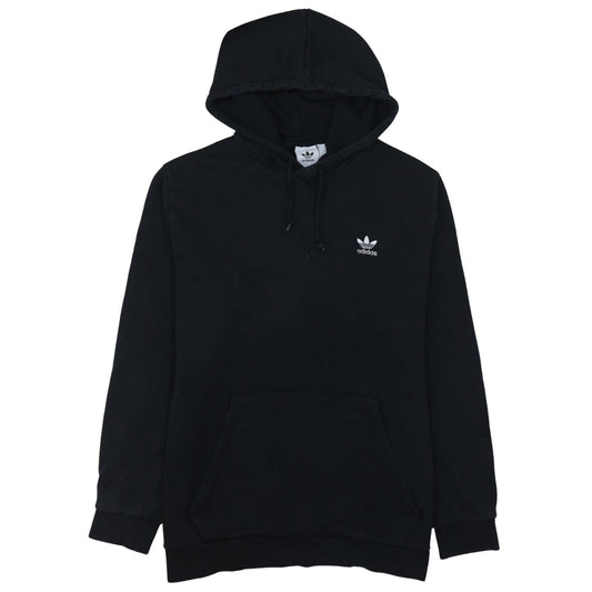 Adidas Mens Black Pullover Hoodie Size L Sports Casual Sweatshirt