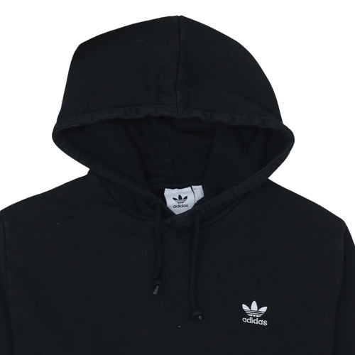 Adidas Mens Black Pullover Hoodie Size L Sports Casual Sweatshirt