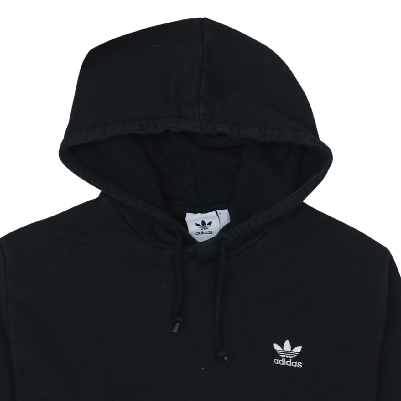 Adidas Mens Black Pullover Hoodie Size L Sports Casual Sweatshirt