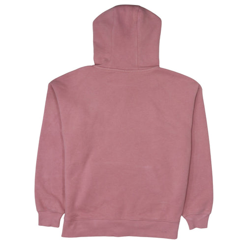 Fila Women’s Pink Pullover Hoodie L Embroidered Logo Sweatshirt