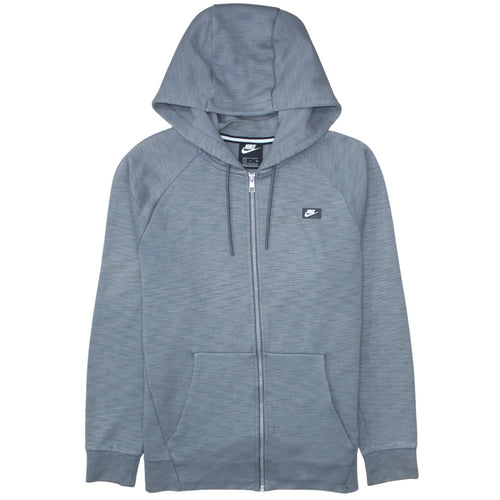 Nike Men’s Grey Full Zip Hoodie Small Regular Fit
