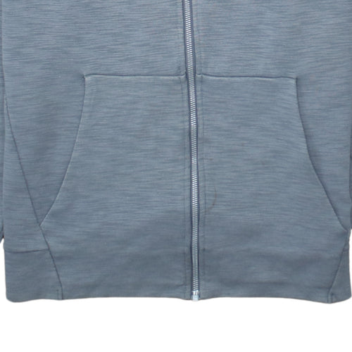Nike Men’s Grey Full Zip Hoodie Small Regular Fit