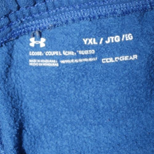 Under Armour Boys Blue Jogger Trousers 13-14 Years ColdGear Activewear