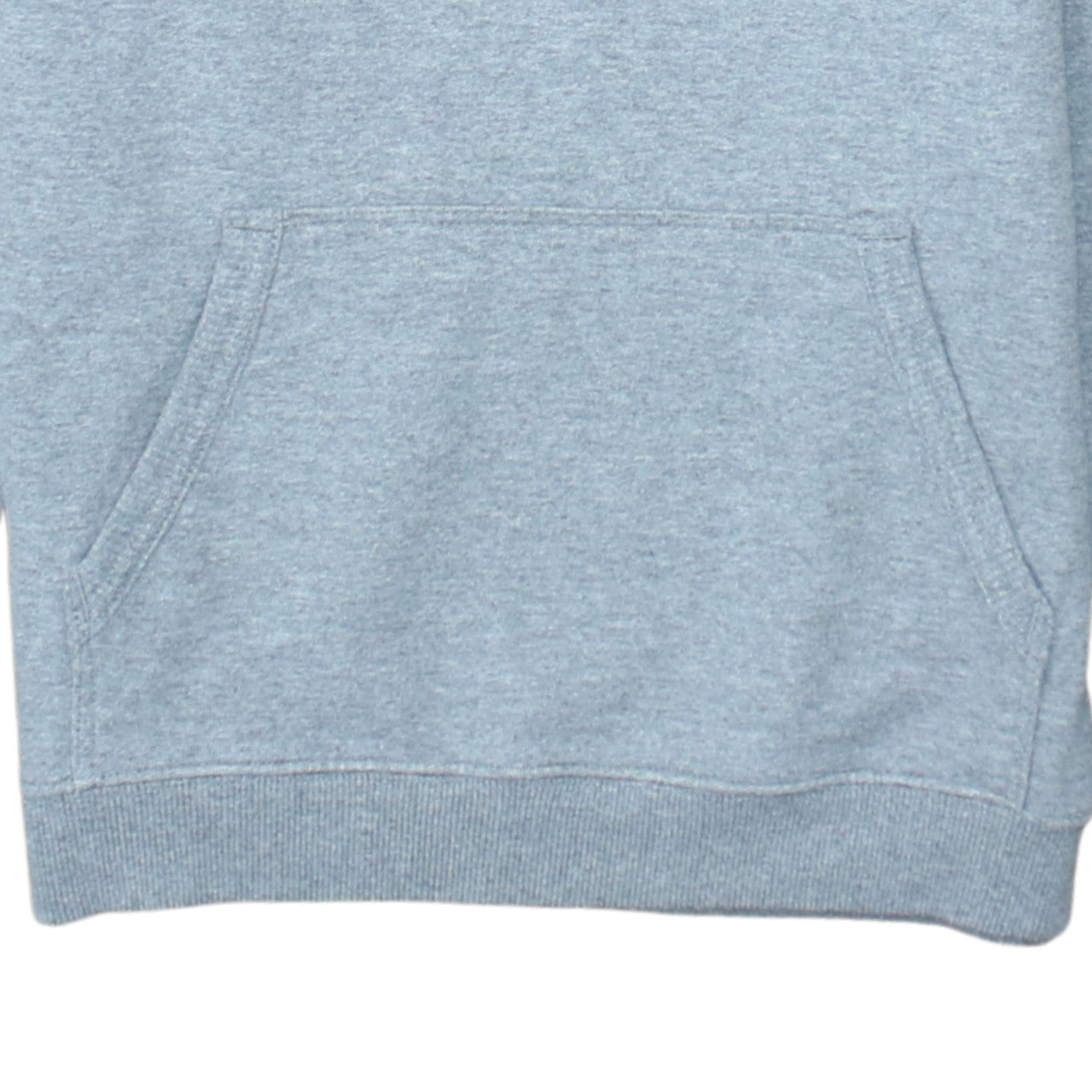Vans Womens Grey Pullover Hoodie Large Logo Print Cotton Blend