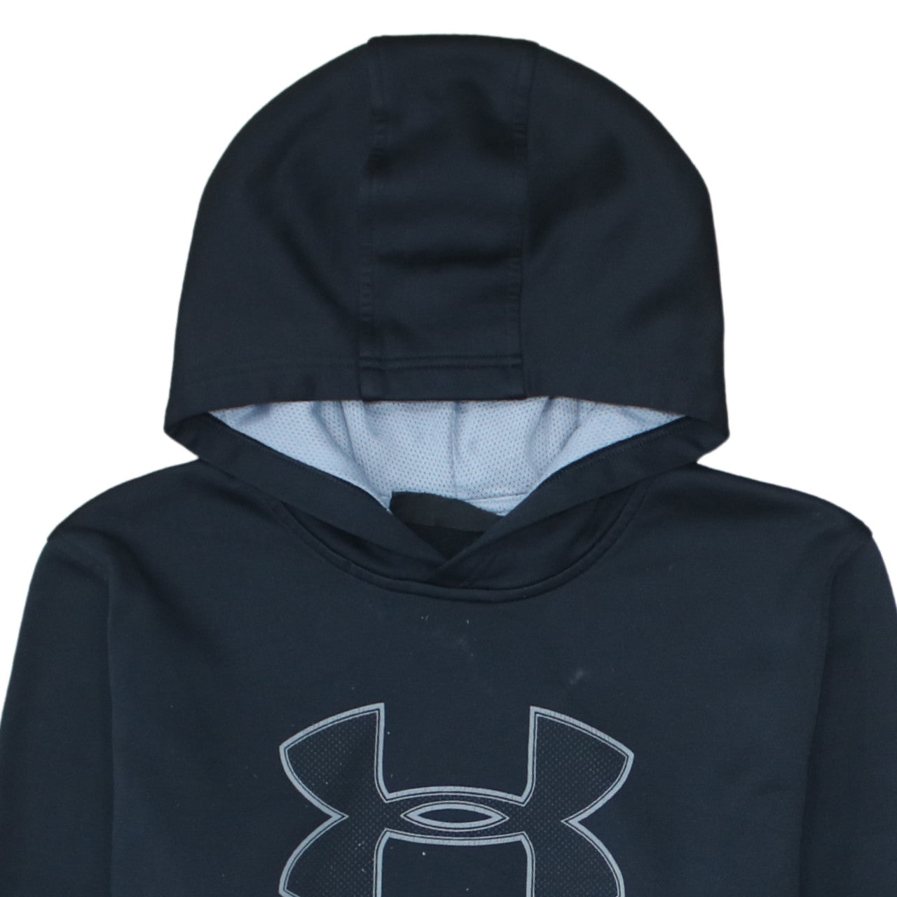 Under Armour Men's Black L Pullover Hoodie ColdGear Fleece Sportswear