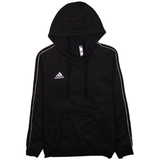 Adidas Men's Black Pullover Hoodie Size M Sports Fleece Jumper