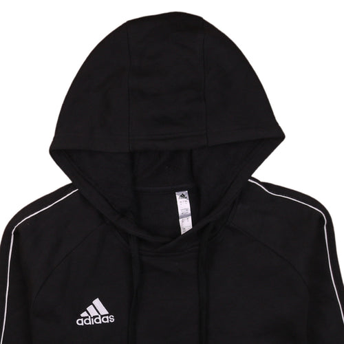 Adidas Men's Black Pullover Hoodie Size M Sports Fleece Jumper