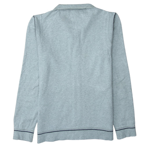 Armani Exchange Men's Grey Full Zip Cotton Sweatshirt M