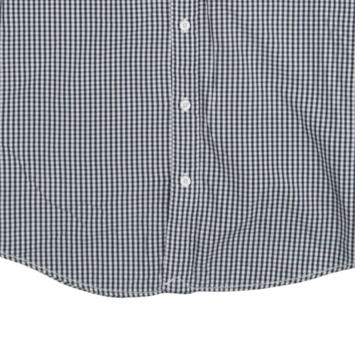 Tommy Hilfiger Men's Blue Check Button-Down Long Sleeve Shirt XL
